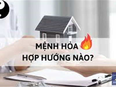 Người Mệnh Hỏa Nên Chọn Hướng Nào? 3 Hướng Đẹp Thu Hút Tài Lộc Và May Mắn - Nhà Đất Văn Minh